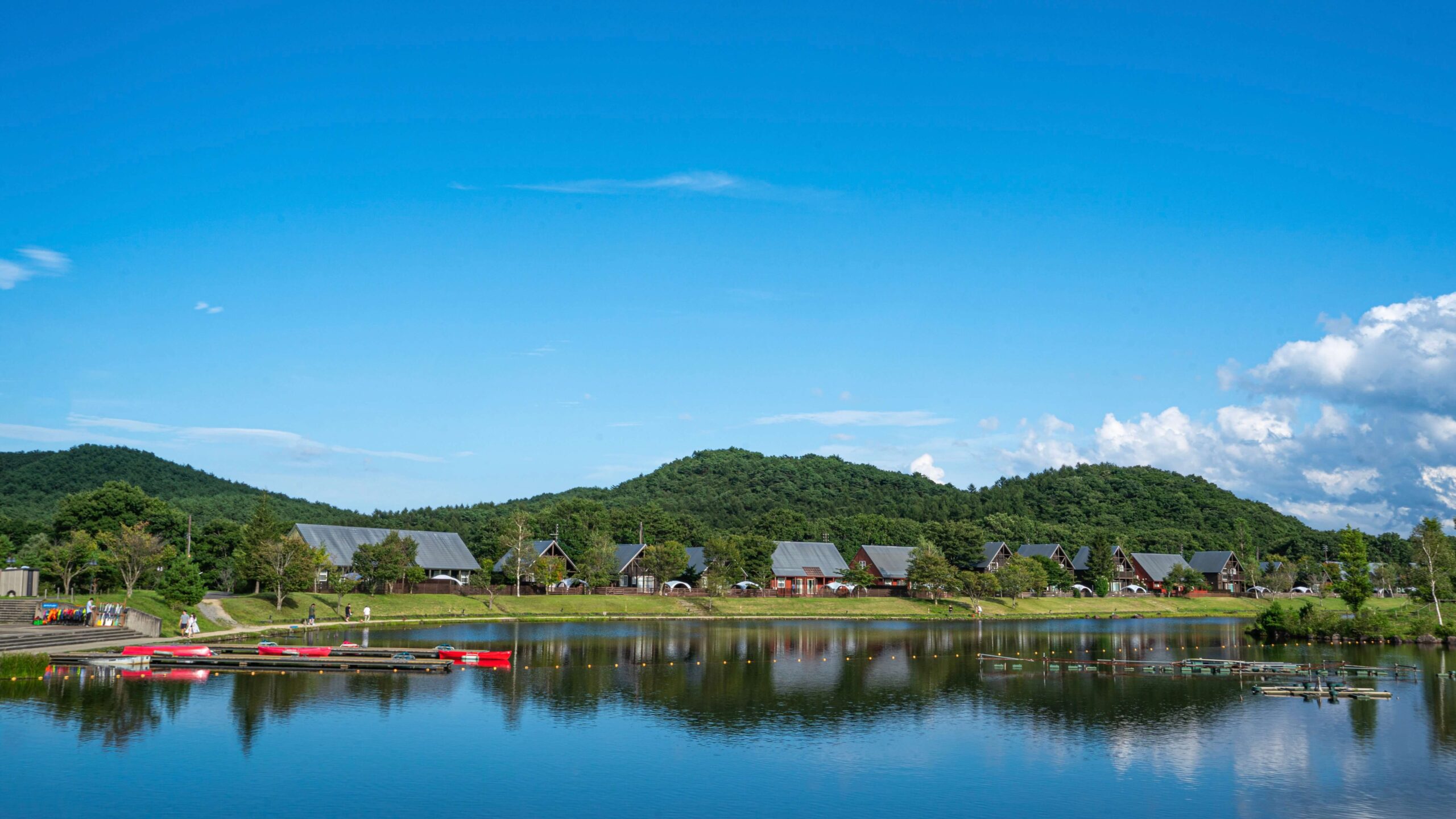 エンゼルフォレスト白河高原レイク風景